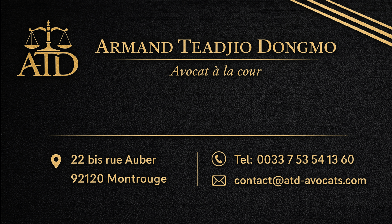Carte recto ATD Avocats